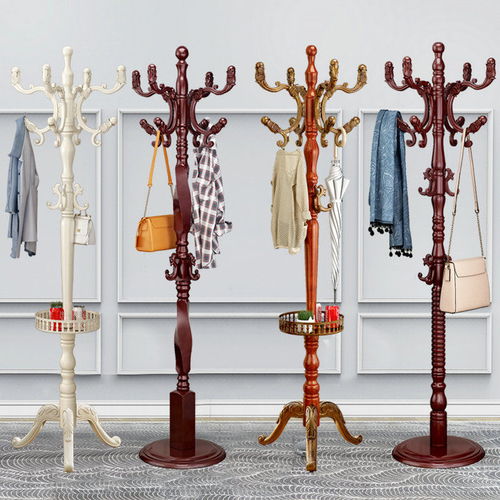实木衣帽架 欧式多功能家居必备品